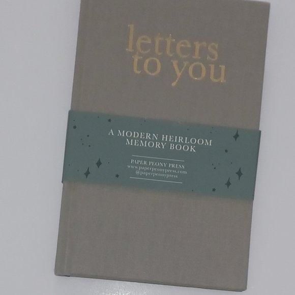 New Journal and Memory Book Letters to you - Picture 3 of 5